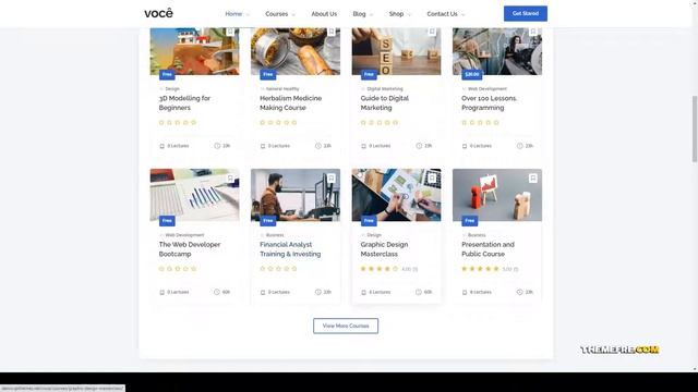 Vocee - Education and LMS WordPress Theme school education Akimoto смотреть онлайн