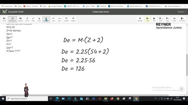 ?Calculo para engranajes cilíndricos de dientes rectos ejercicio resuelto 5 Formulas y Respuestas смотреть онлайн
