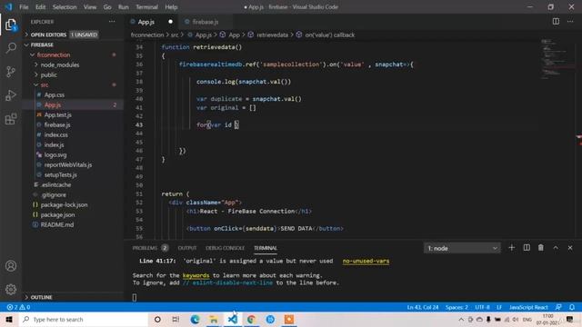 Learn React Hooks and Firebase with Hands On Projects (5 Modifying the retrived data from firebase смотреть онлайн