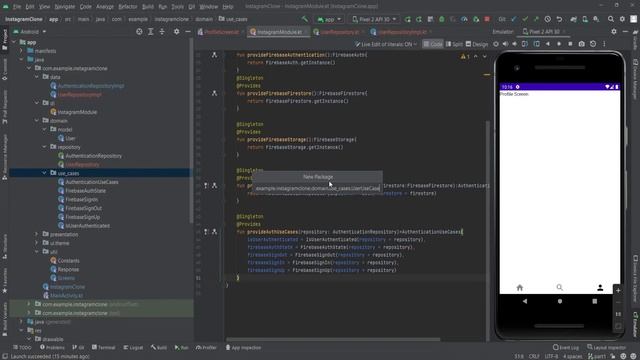 Instagram Clone App Kotlin Android Studio in Hindi Part 3 смотреть онлайн