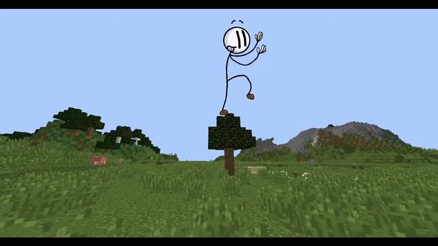 Henry Stickmin(Stickman) distracted me in Minecraft, and then... смотреть онлайн