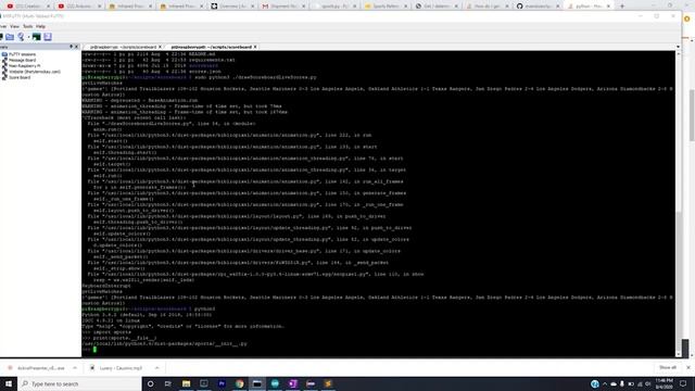 HOW TO STREAM LIVE SPORTS SCORES: DIY Scoreboard | Raspberry Pi Projects | Python Programming смотреть онлайн