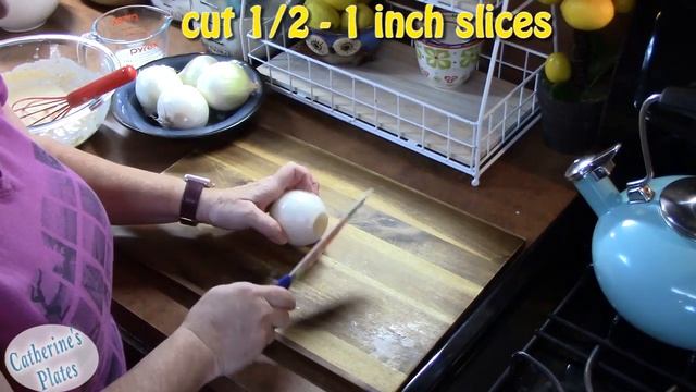 ONE BOWL BATTERED ONION RINGS RECIPE | EASY ONION RING RECIPE смотреть онлайн