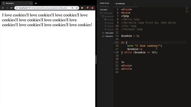 Do While Loop | PHP for beginners | Learn PHP | PHP Programming | Learn PHP in 2020 смотреть онлайн