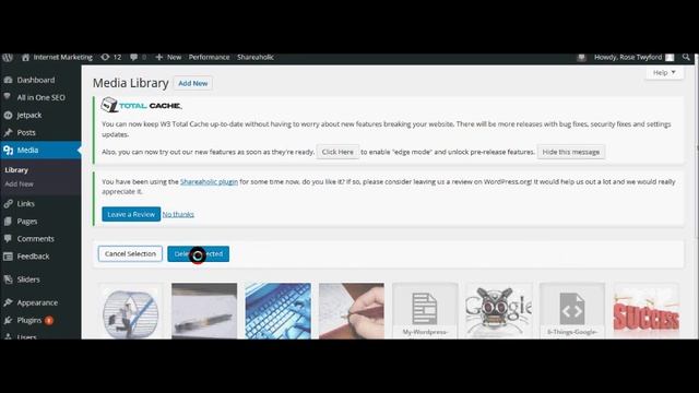 how to delete photos and images in wordpress image library смотреть онлайн