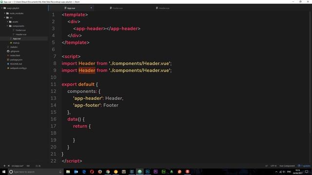 Vue JS 2 Tutorial #21 - Nesting Components Examples смотреть онлайн