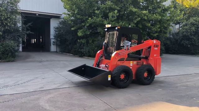 Испытание мини-погрузчика смотреть онлайн