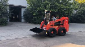 Испытание мини-погрузчика