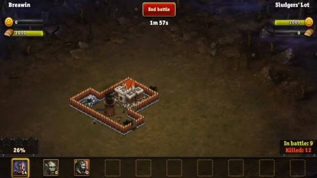 Throne Rush Gameplay Walkthrough - Sludgers'Lot for Android/IOS смотреть онлайн