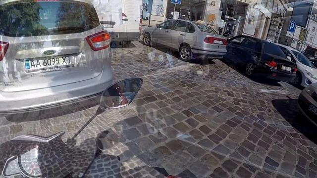 Мотопутешествие 2020 км по Карпатам (Ч2). Львов - пытка для киевского мотоциклиста на Lifan KPR200 смотреть онлайн