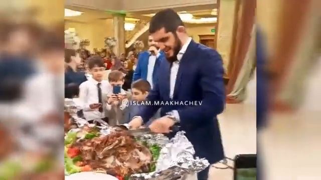 Свадьба Ислама Махачева