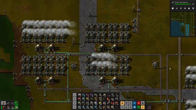 Factorio: Adding 64 more Steam Turbines to the Power Grid смотреть онлайн