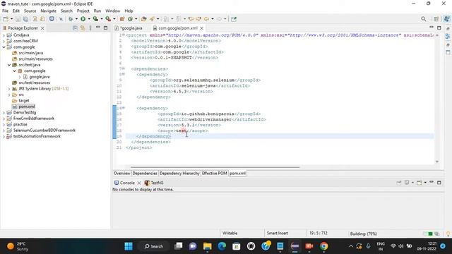 Webdrivermanager with selenium script no need to use system set property смотреть онлайн