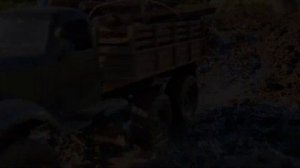 RC грузовики M35 4x4, ЗиС 151, Урал 4320 работают на бездорожье. WPL B14,  B36KM mud off road actio