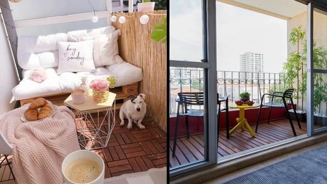 SMALL BALCONY DECOR TIPS | TOP 9 DECORATING IDEAS смотреть онлайн