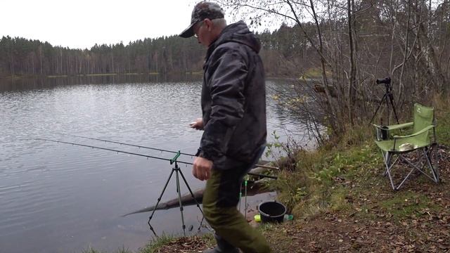 Фидер поздней осенью. Сезон продолжается! Feeder in late autumn. The season continues. смотреть онлайн