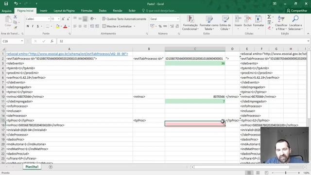 Excel - Automatizando a criação de um arquivo XML para o eSocial смотреть онлайн