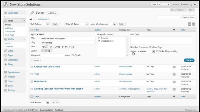 How to change the author of a Wordpress post смотреть онлайн