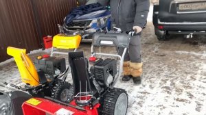 Снегоуборщик ZimAni ST24DLE вместо Stiga. Автоматическая разблокировка дифференциала