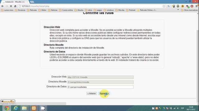 Instalación de Moodle Portable смотреть онлайн