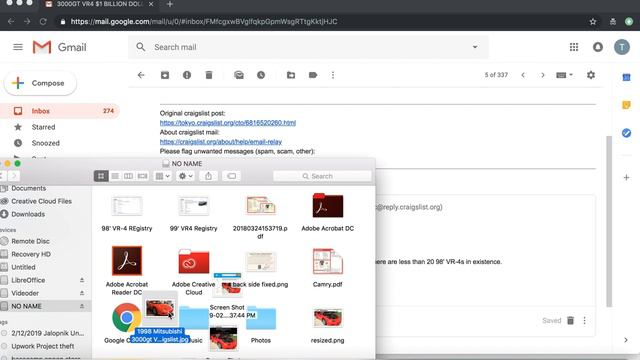 Billion Dollar Mitsubishi 3000GT eMail Inquiry and Reply  https://youtu.be/BzuioNXjRDE