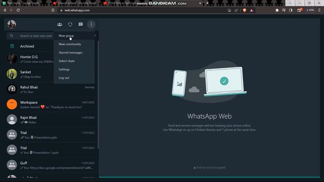 How To Make Group on Whatsapp PC / Laptop 2023 !! Whatsapp Group on Desktop смотреть онлайн