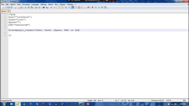 Connect php to MySQL database using WAMP server смотреть онлайн