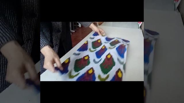 Чомаи атлас. Кардиган таджикский. #кардиган смотреть онлайн