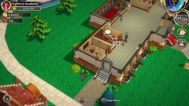 Valthirian Arc: Hero School Story - First 19 mins! (PS4, Steam, JRPG, Strategy, Simulation) смотреть онлайн