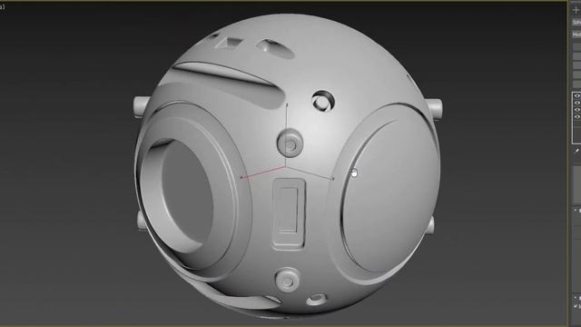 Hard Mesh plugin for 3Ds max. Part 1. смотреть онлайн