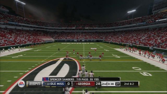 NCAA Football 14 Georgia vs Ole Miss 2023 Xbox 360 смотреть онлайн