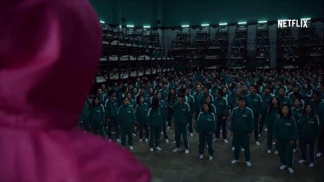 Игра в кальмара — Русский трейлер (1-й сезон) [Netflix] [2021] смотреть онлайн