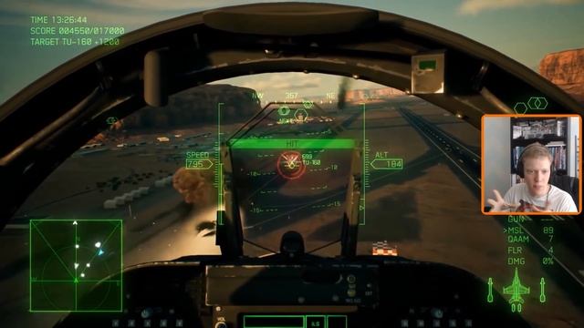 Ace Combat 7 - Mission 6 "Long Day" Gameplay Analysis смотреть онлайн