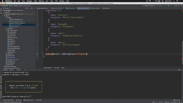 Learn how to Drag & Drop items in Angular смотреть онлайн
