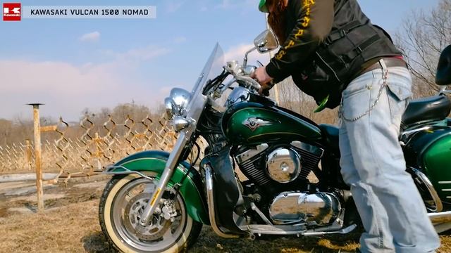 KAWASAKI Vulcan 1500 Nomad смотреть онлайн