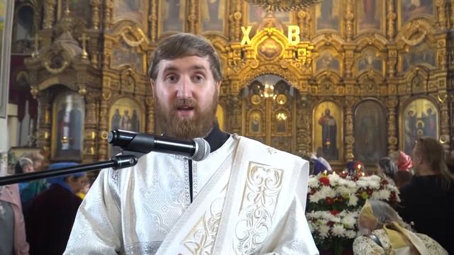 Проповедь диакона Романа Безменова смотреть онлайн