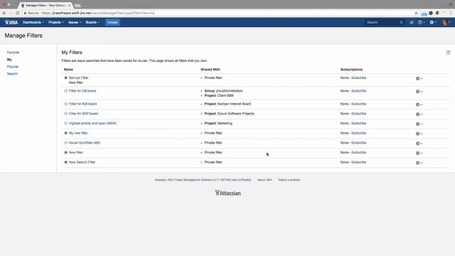 Deleting A Filter - Learn Atlassian Jira #22 смотреть онлайн