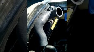 Volvo S80 lower intercooler hose replace