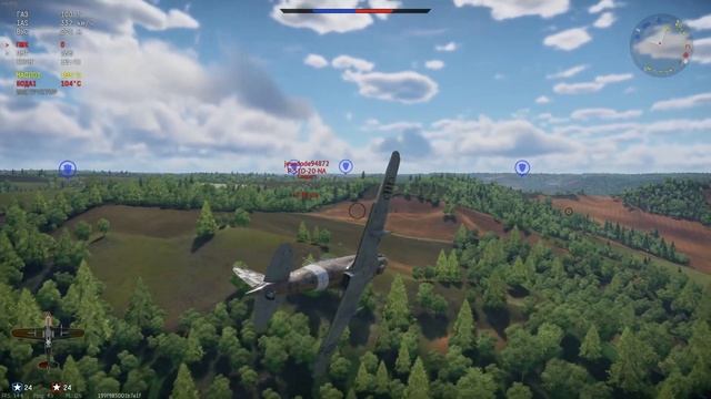 СТРАШНЫЙ СОН ПИЛОТА В WAR THUNDER смотреть онлайн