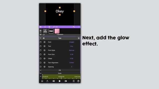 tutorial on text glow effect in node video / туториал на сияющий текст в nv :) смотреть онлайн