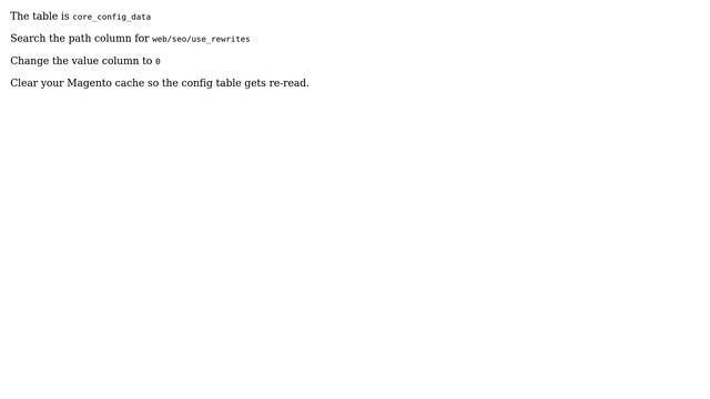 Magento: turn off url rewrites from sql / database (3 Solutions!!) смотреть онлайн