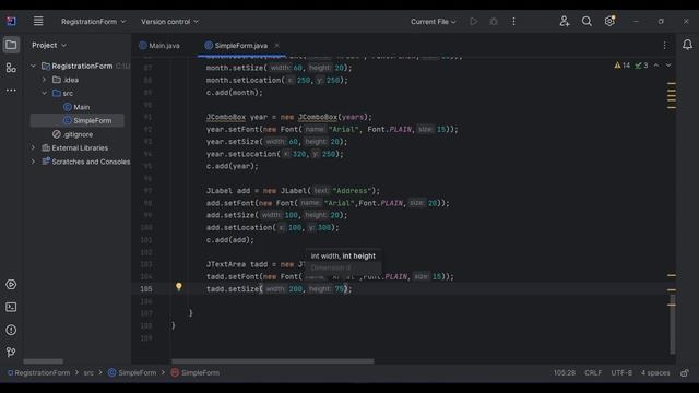 Let's code together: A Simple Registration Form GUI in Java using Swing смотреть онлайн