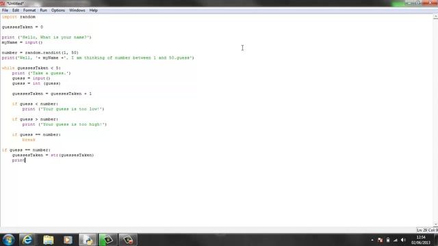 Python | Number guessing game смотреть онлайн