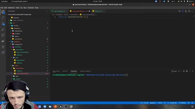 Fullstack JavaScript amaliy darslari: 3-dars. (Express/Knex/PostgreSQL/React/Redux/Jest) смотреть онлайн
