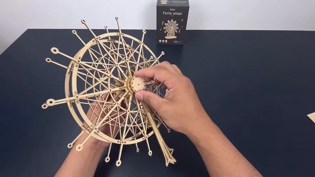 Ferris Wheel 3D wooden Puzzle смотреть онлайн
