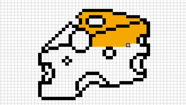 Pixel Art Cheese Рисунки по клеточкам Сыр смотреть онлайн