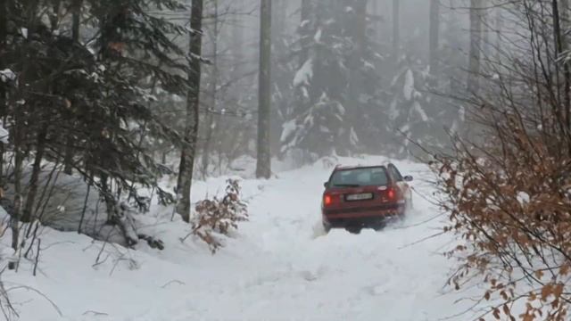 Audi 100 quattro avant winter fun смотреть онлайн