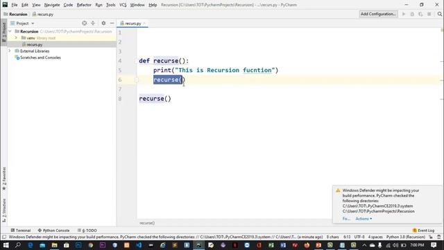 Recursion using python / wa maxay recursion смотреть онлайн