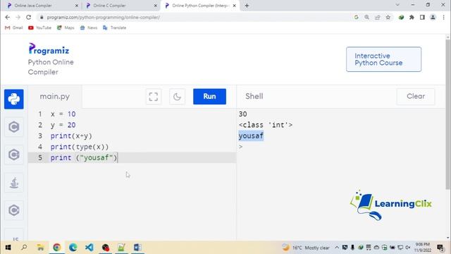 Identifiers of Python | Python Tutorial For Beginners in हिंदी / اردو | Learning Clix | Yousaf Bux смотреть онлайн