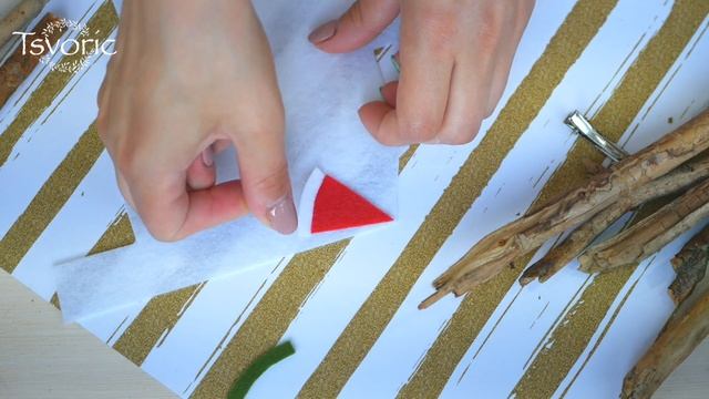 Заколка арбузик из фетра за 2 минуты Hairpin made of felt in 2 minutes смотреть онлайн